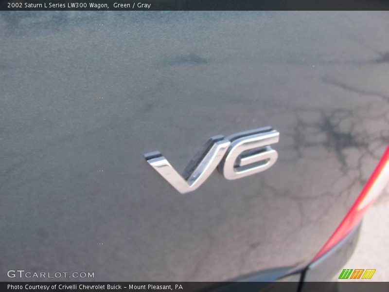 Green / Gray 2002 Saturn L Series LW300 Wagon