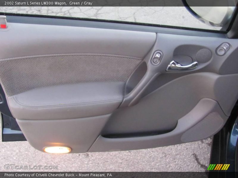Green / Gray 2002 Saturn L Series LW300 Wagon