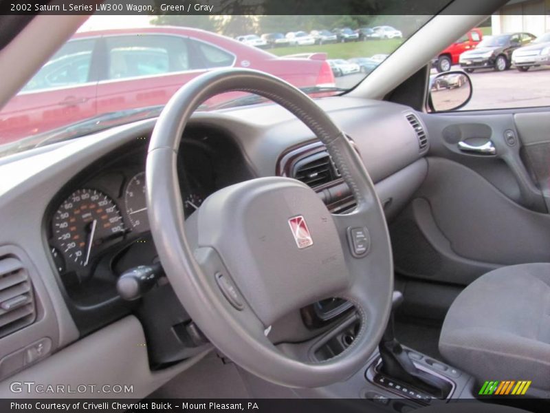 Green / Gray 2002 Saturn L Series LW300 Wagon