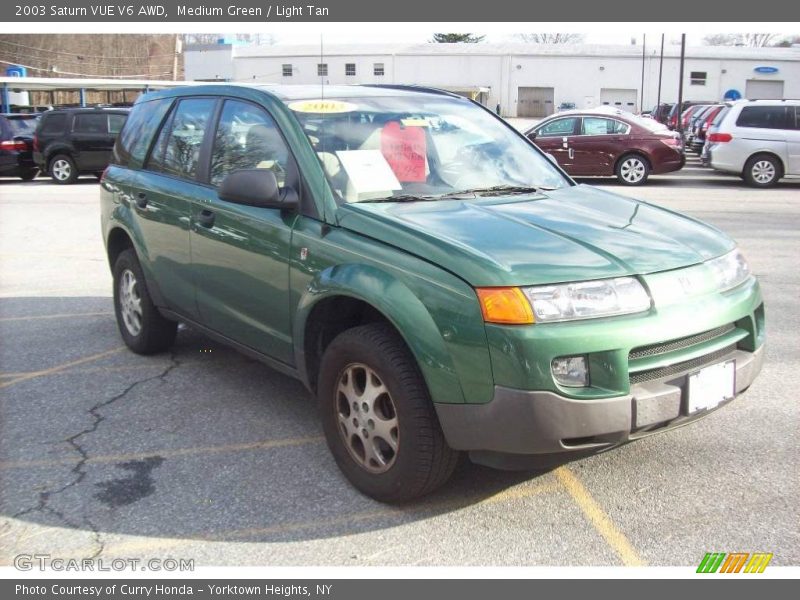 Medium Green / Light Tan 2003 Saturn VUE V6 AWD