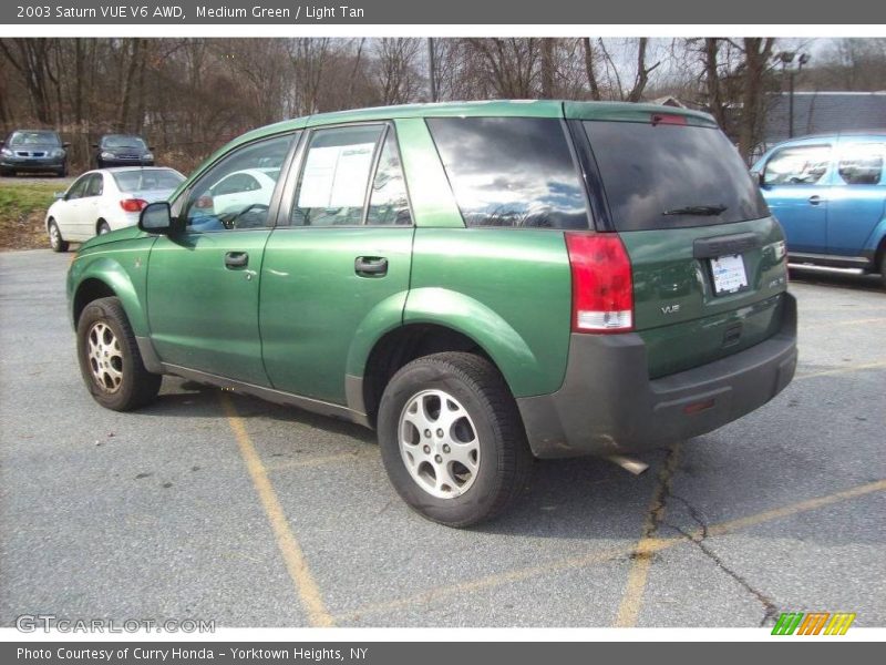 Medium Green / Light Tan 2003 Saturn VUE V6 AWD