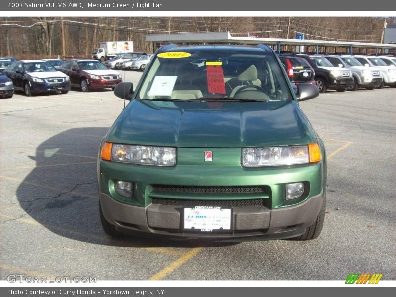 Medium Green / Light Tan 2003 Saturn VUE V6 AWD