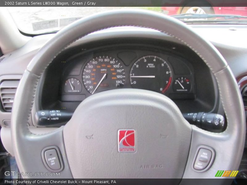 Green / Gray 2002 Saturn L Series LW300 Wagon