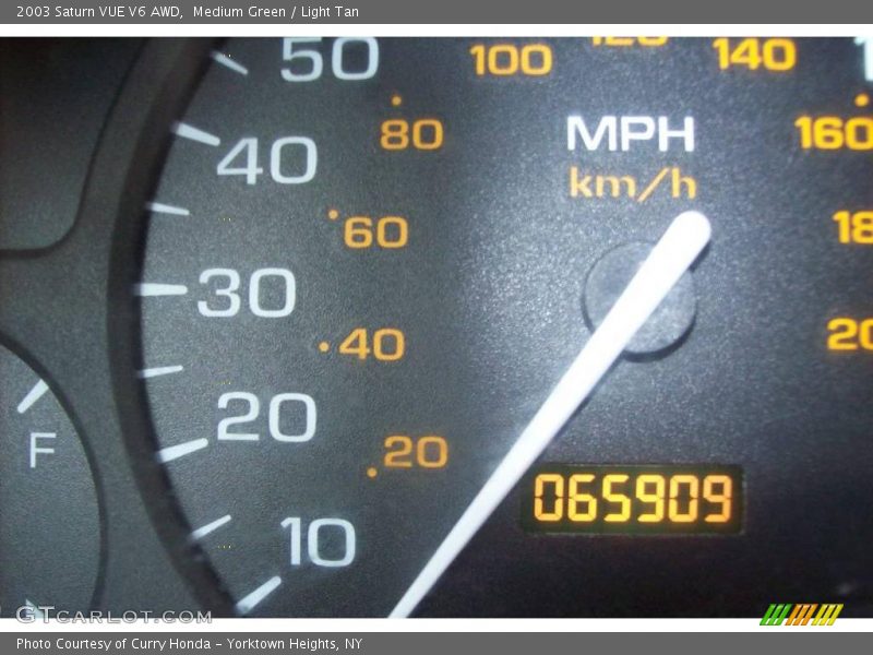 Medium Green / Light Tan 2003 Saturn VUE V6 AWD