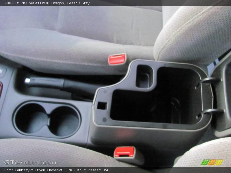 Green / Gray 2002 Saturn L Series LW300 Wagon