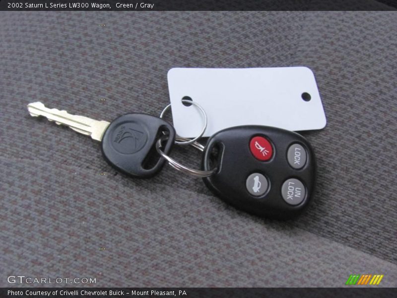 Green / Gray 2002 Saturn L Series LW300 Wagon