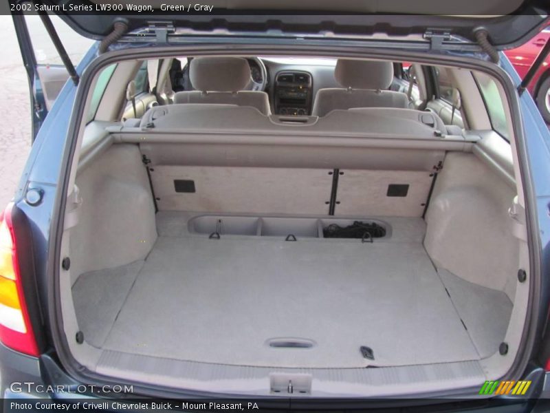 Green / Gray 2002 Saturn L Series LW300 Wagon