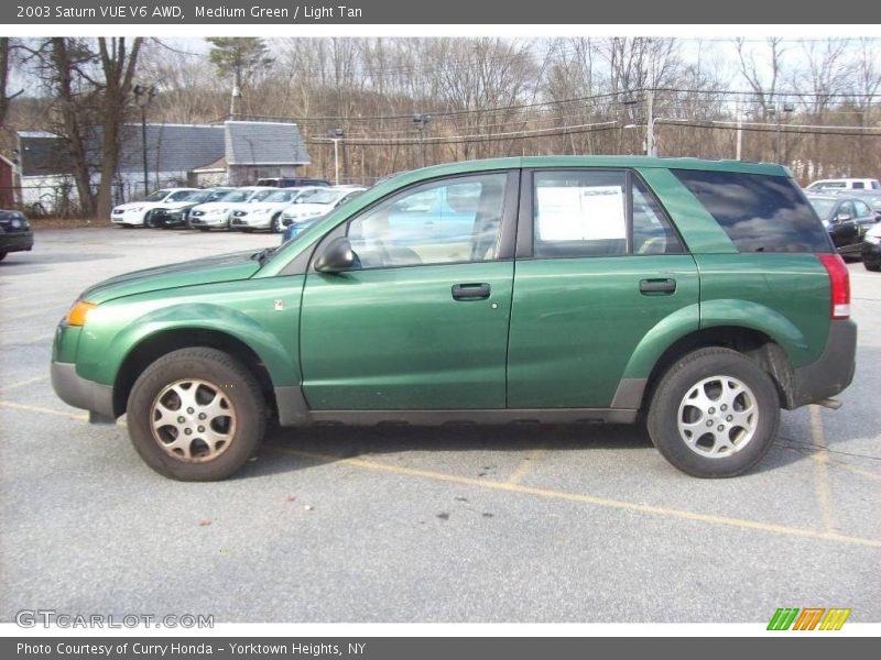Medium Green / Light Tan 2003 Saturn VUE V6 AWD