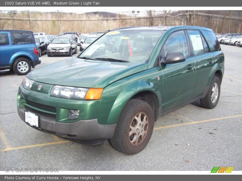 Medium Green / Light Tan 2003 Saturn VUE V6 AWD