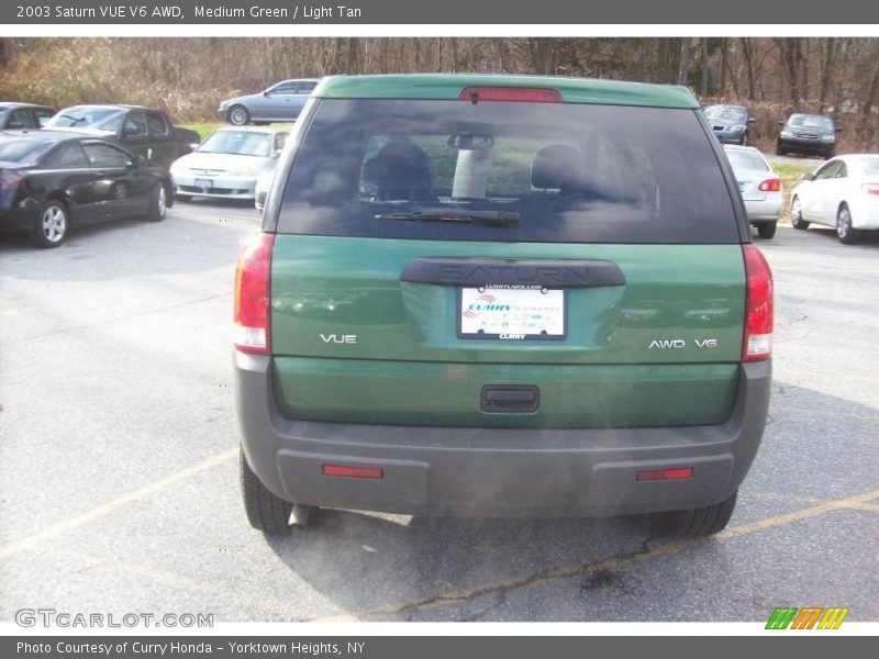 Medium Green / Light Tan 2003 Saturn VUE V6 AWD