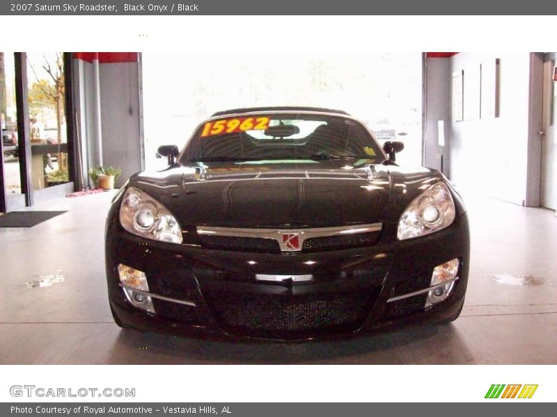 Black Onyx / Black 2007 Saturn Sky Roadster