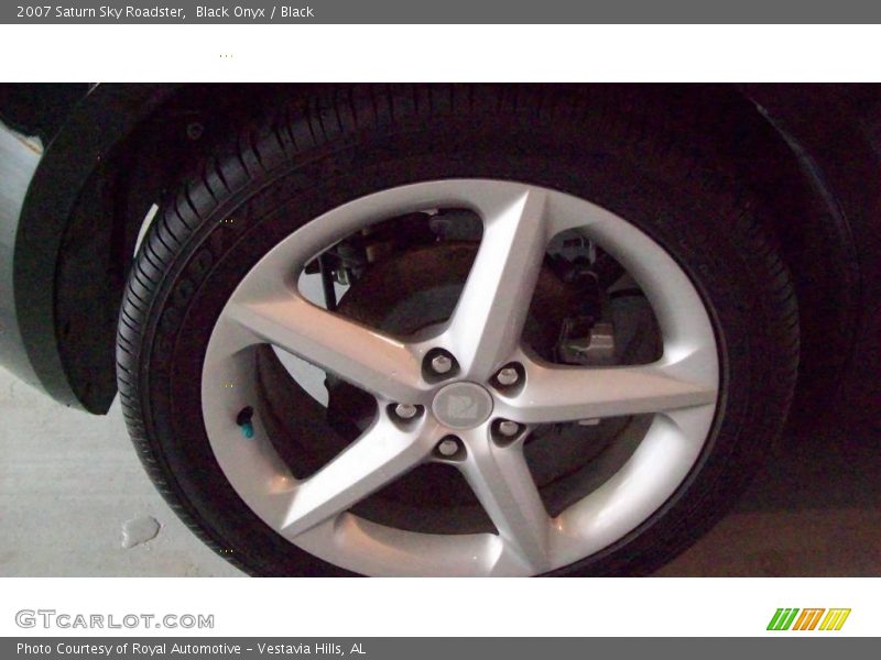 Black Onyx / Black 2007 Saturn Sky Roadster