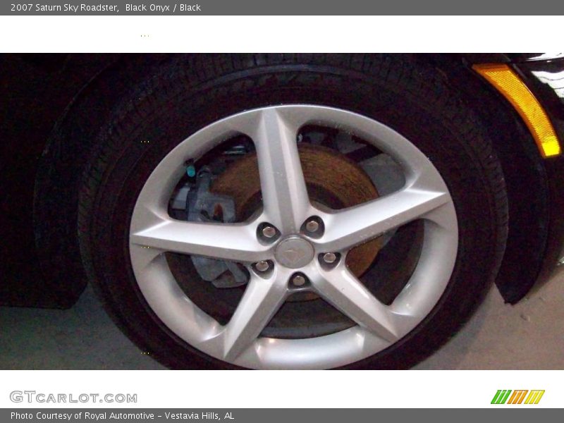Black Onyx / Black 2007 Saturn Sky Roadster