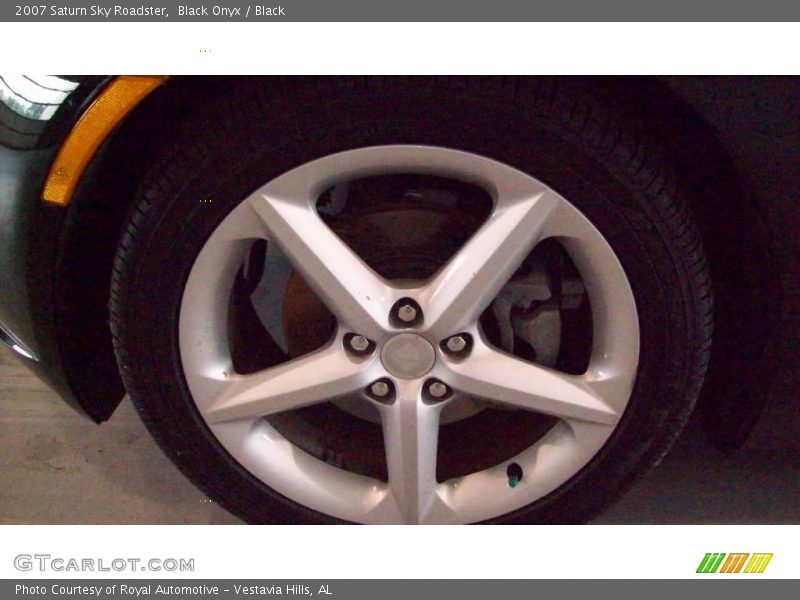 Black Onyx / Black 2007 Saturn Sky Roadster