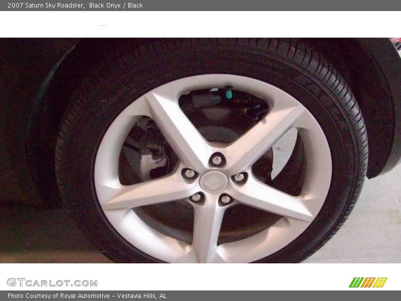 Black Onyx / Black 2007 Saturn Sky Roadster