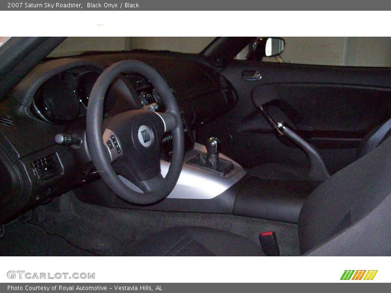 Black Onyx / Black 2007 Saturn Sky Roadster