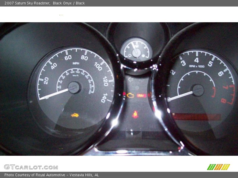 Black Onyx / Black 2007 Saturn Sky Roadster
