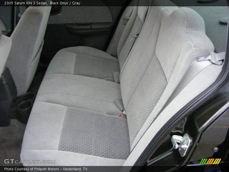 Black Onyx / Gray 2005 Saturn ION 3 Sedan