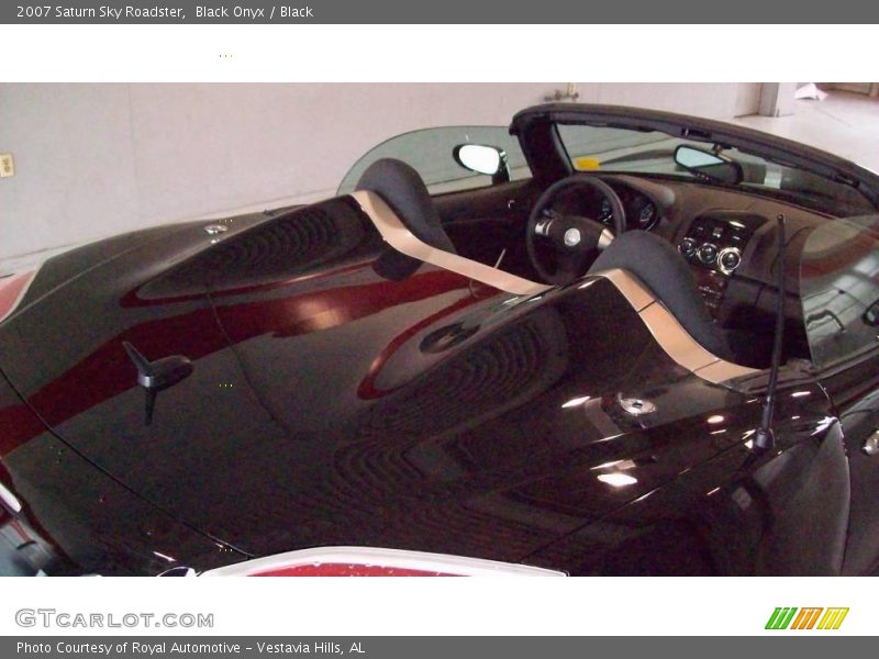 Black Onyx / Black 2007 Saturn Sky Roadster