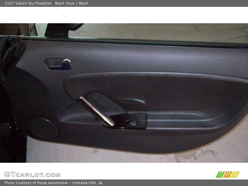 Black Onyx / Black 2007 Saturn Sky Roadster