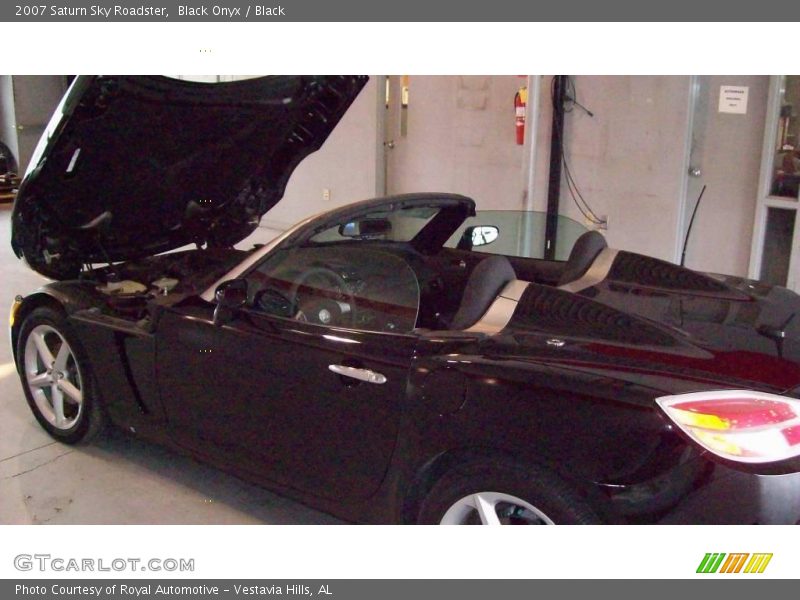 Black Onyx / Black 2007 Saturn Sky Roadster