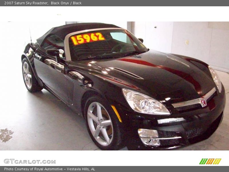 Black Onyx / Black 2007 Saturn Sky Roadster