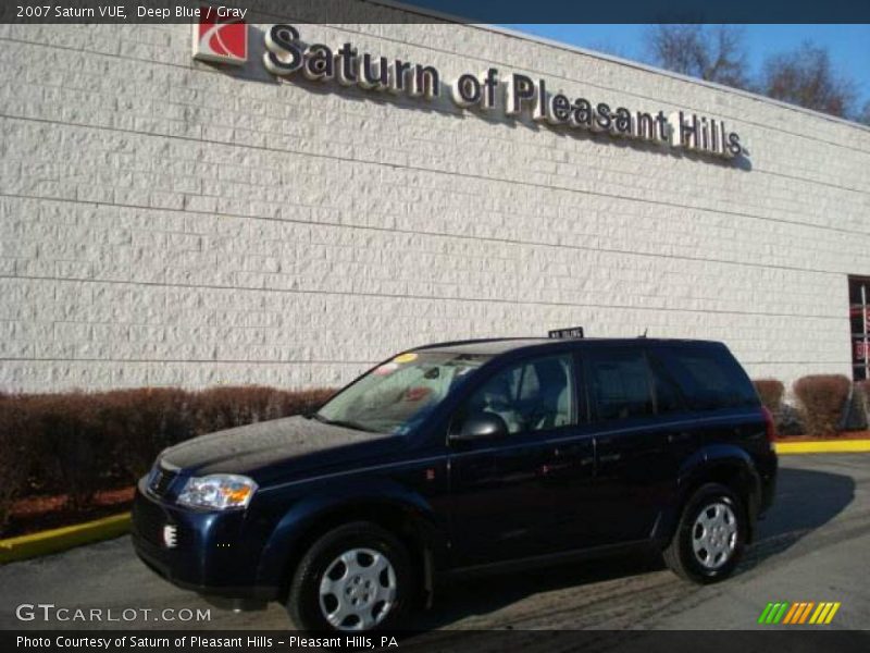 Deep Blue / Gray 2007 Saturn VUE