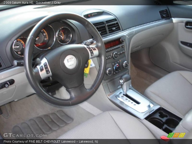 Quicksilver / Gray 2009 Saturn Aura XE