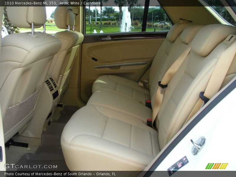 Arctic White / Cashmere 2010 Mercedes-Benz ML 350