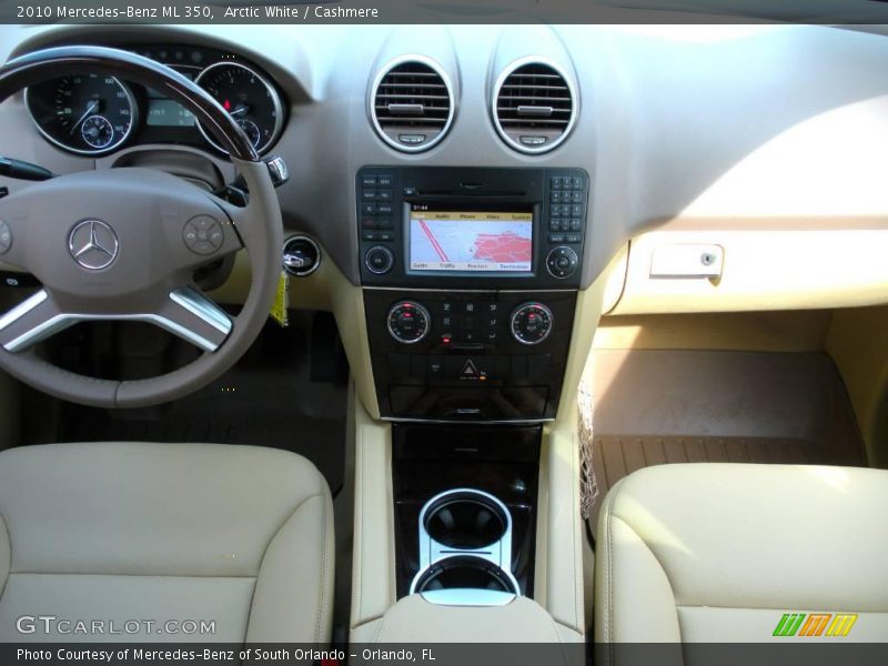 Arctic White / Cashmere 2010 Mercedes-Benz ML 350