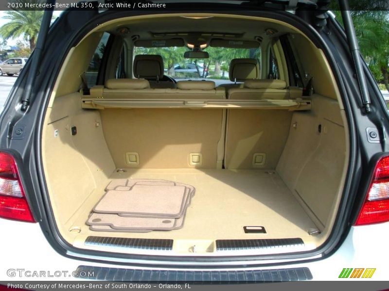 Arctic White / Cashmere 2010 Mercedes-Benz ML 350