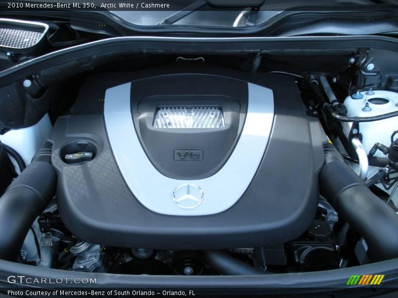 Arctic White / Cashmere 2010 Mercedes-Benz ML 350