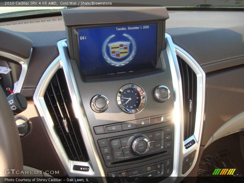 Gold Mist / Shale/Brownstone 2010 Cadillac SRX 4 V6 AWD