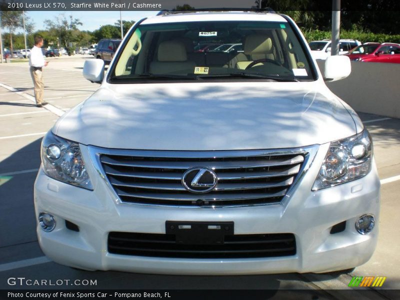 Starfire White Pearl / Cashmere 2010 Lexus LX 570