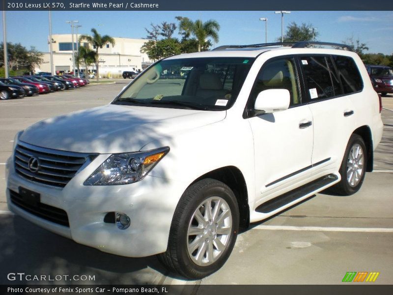 Starfire White Pearl / Cashmere 2010 Lexus LX 570