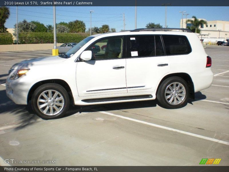 Starfire White Pearl / Cashmere 2010 Lexus LX 570