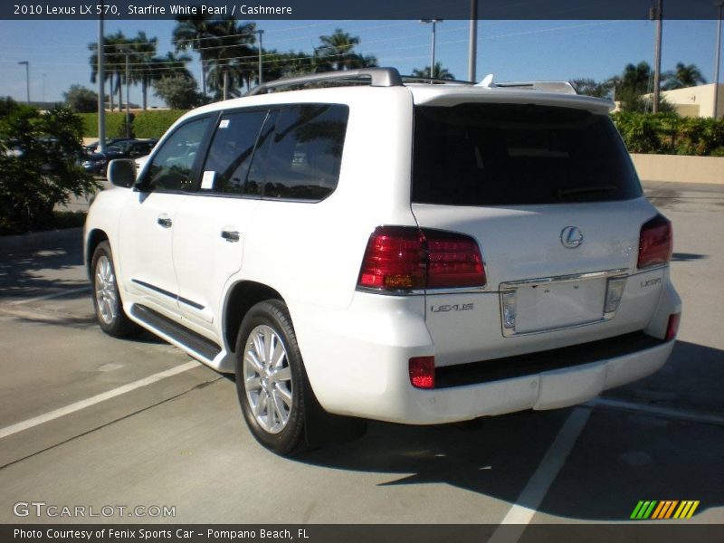 Starfire White Pearl / Cashmere 2010 Lexus LX 570