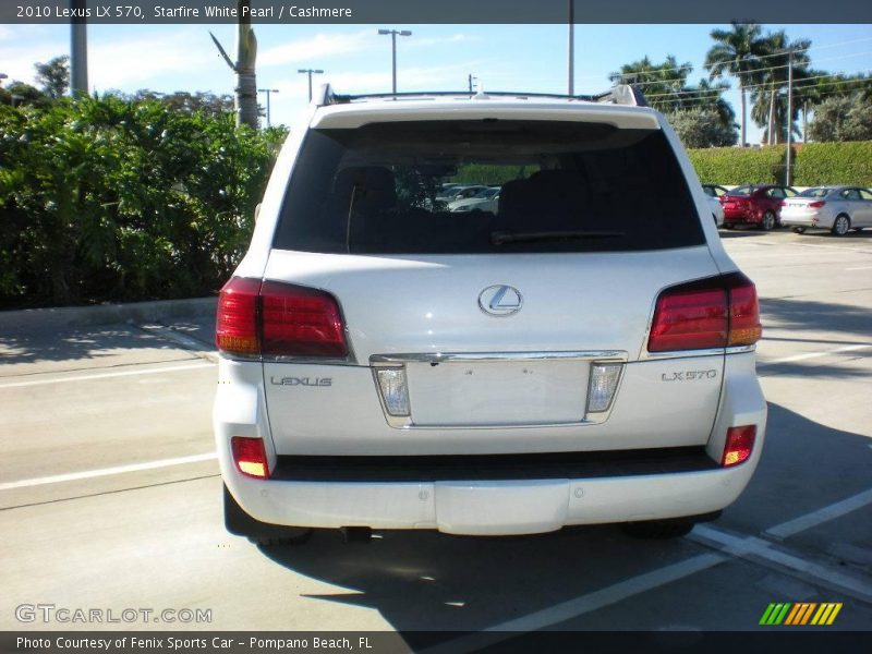 Starfire White Pearl / Cashmere 2010 Lexus LX 570