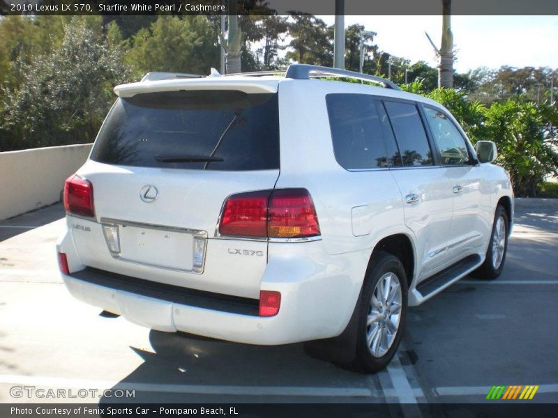 Starfire White Pearl / Cashmere 2010 Lexus LX 570