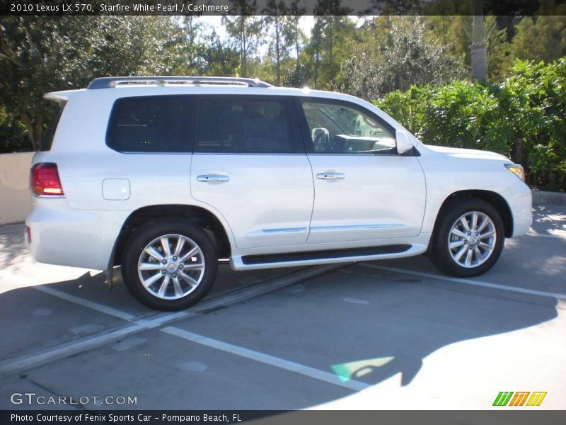 Starfire White Pearl / Cashmere 2010 Lexus LX 570