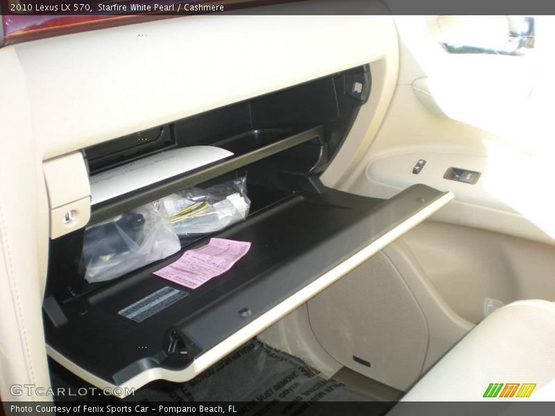 Starfire White Pearl / Cashmere 2010 Lexus LX 570