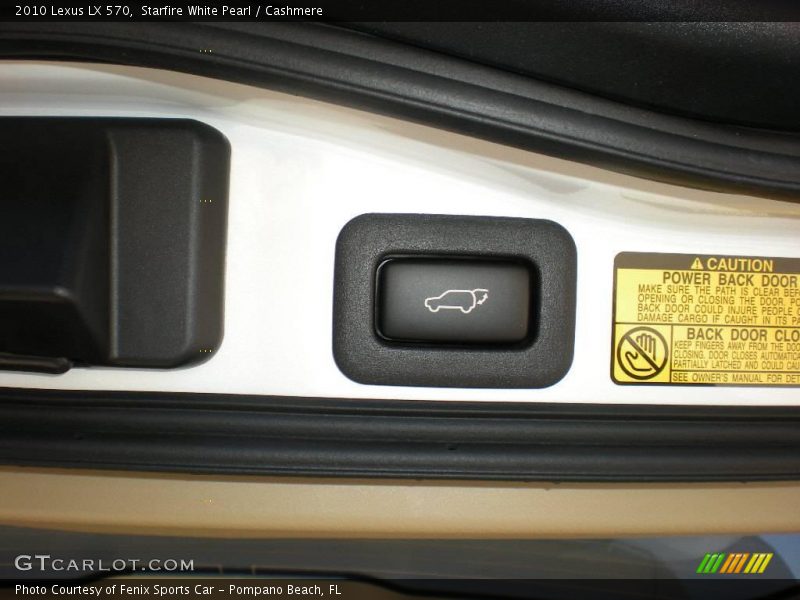 Starfire White Pearl / Cashmere 2010 Lexus LX 570