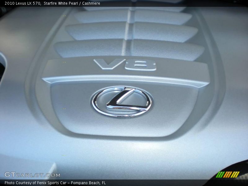 Starfire White Pearl / Cashmere 2010 Lexus LX 570
