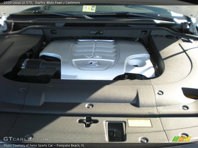 Starfire White Pearl / Cashmere 2010 Lexus LX 570