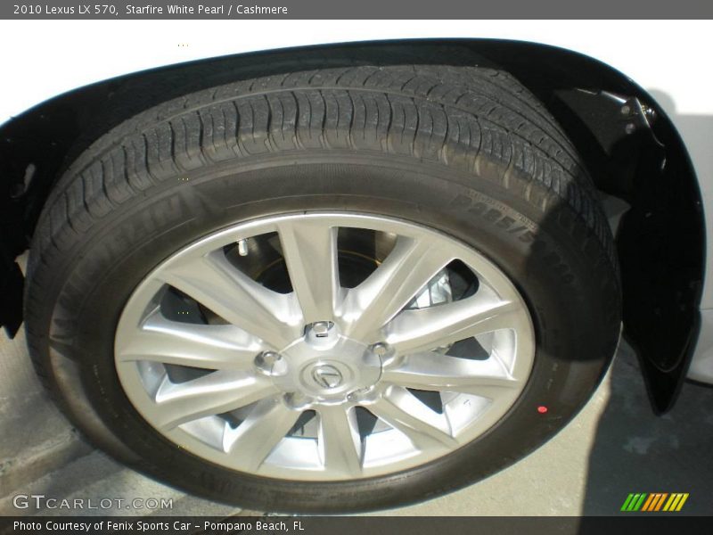 Starfire White Pearl / Cashmere 2010 Lexus LX 570