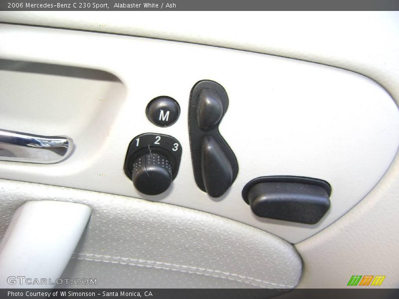 Alabaster White / Ash 2006 Mercedes-Benz C 230 Sport