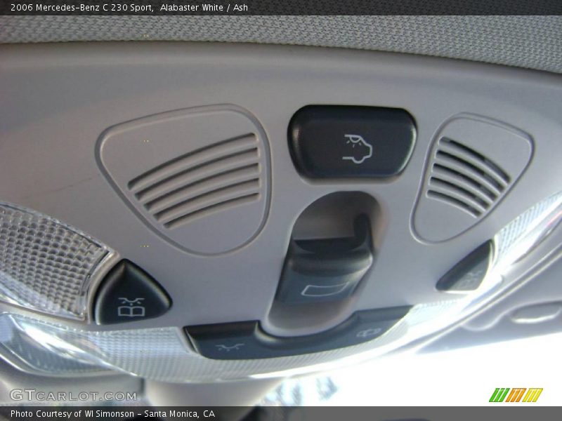 Alabaster White / Ash 2006 Mercedes-Benz C 230 Sport