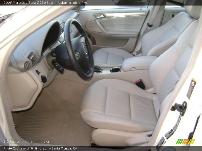 Alabaster White / Ash 2006 Mercedes-Benz C 230 Sport