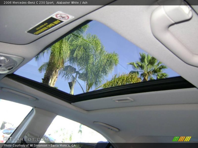 Alabaster White / Ash 2006 Mercedes-Benz C 230 Sport