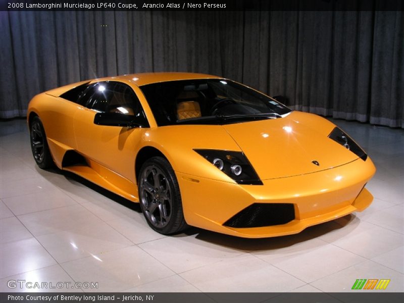 Front 3/4 View of 2008 Murcielago LP640 Coupe